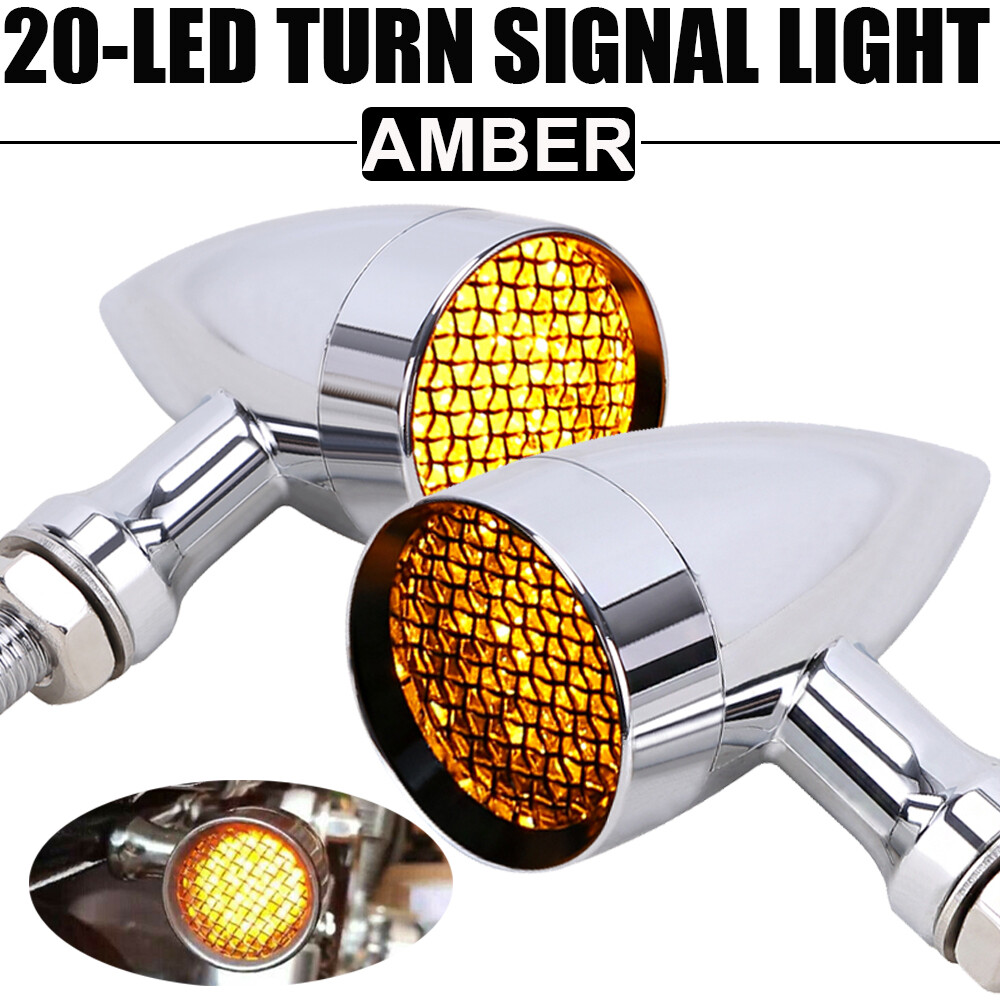 For Harley Suzuki Savage 650 LS650P Motorcycle LED Turn Signals Indicator Light