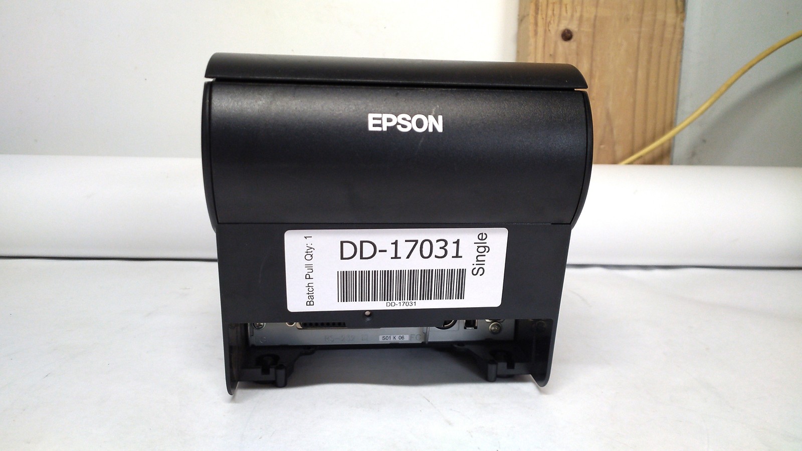 Epson TM-T88VI POS Compact Thermal POS Receipt Printer USB Ethernet Serial Black
