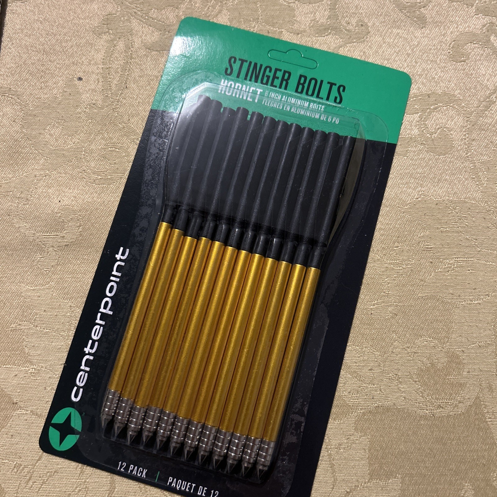 CenterPoint Stinger Hornet Bolts 12pk 6" 146.6 Grain-For Hornet Crossbow