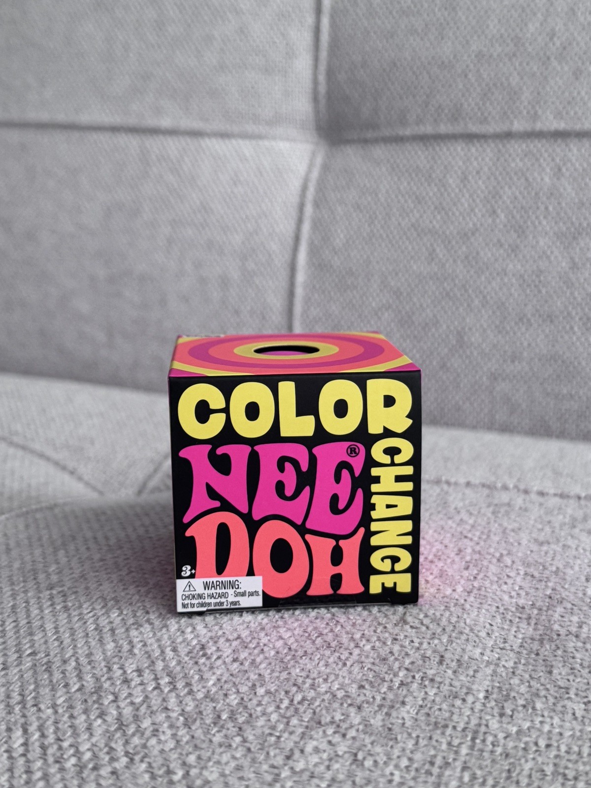 NEW IN BOX FACTORY SEALED NEEDOH Color Change Pink to Purple Viral Squishy Ball