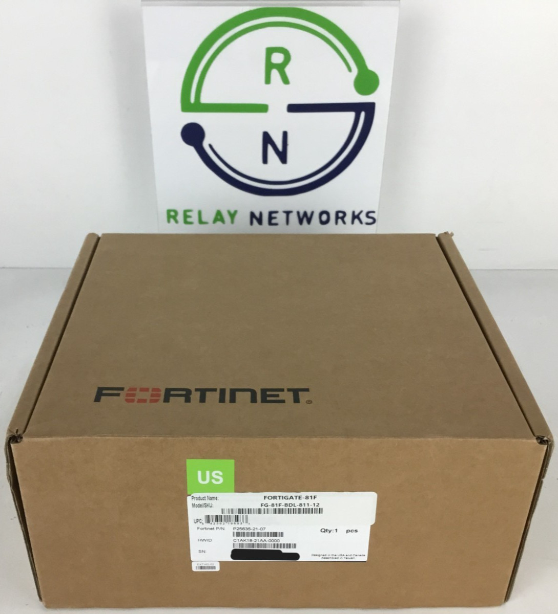 Fortinet FG-81F-BDL-811-12 "NEW" 8 x GE RJ45 2 x RJ45/SFP Shared Media WAN Ports