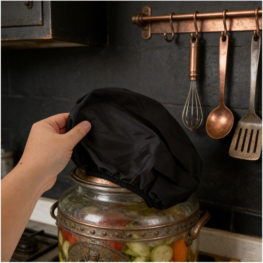 Fermentation Hood Bread Proofing Bowl Covers Blackout Jar Accessory