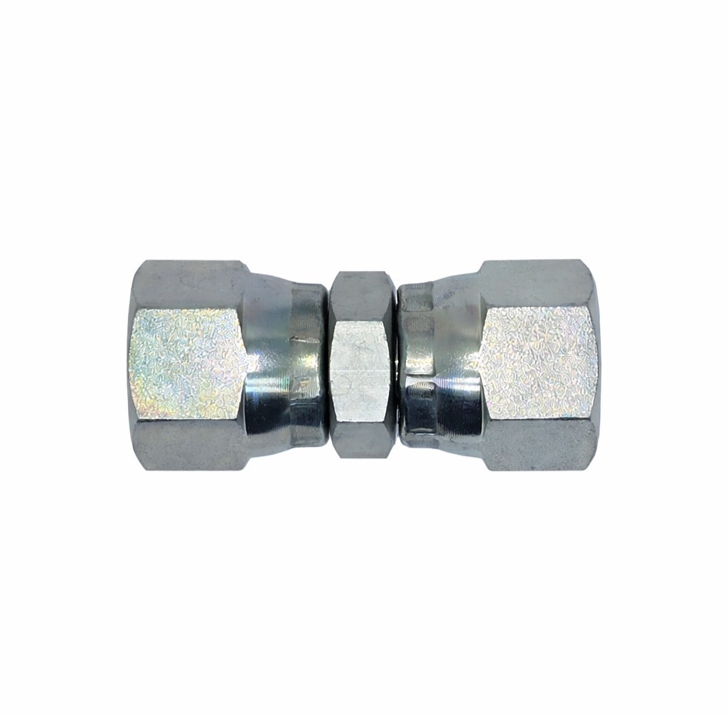 AF 6565-06-06 - #6 Female JIC (9/16''-18) X #6 Female JIC (9/16''-18) Swivel
