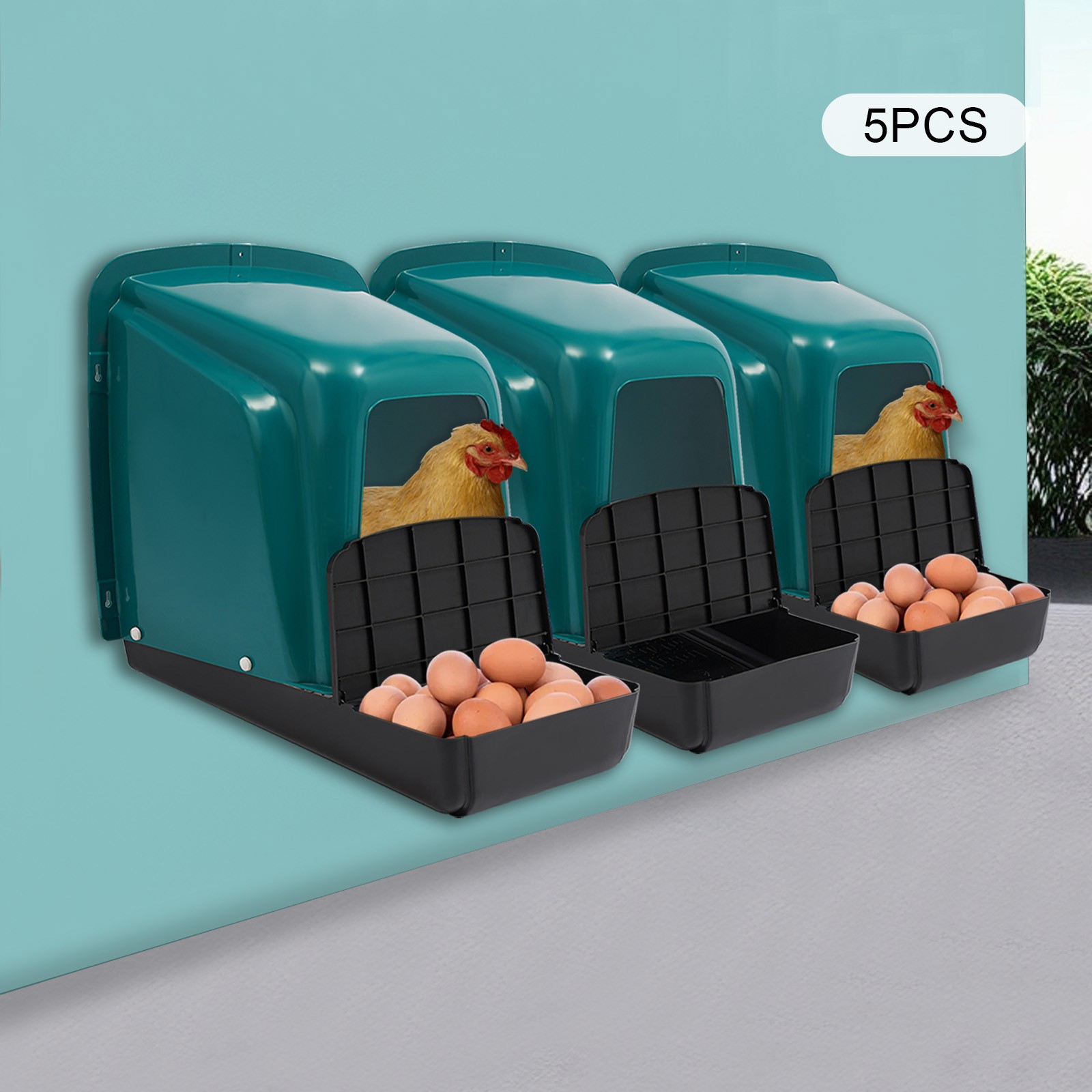 New Chicken Nesting Box For Laying Eggs 5pcs Nesting Boxes For Chicken Coops