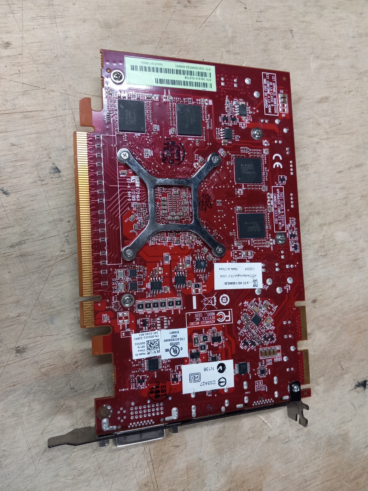 FirePro ATI 3D Graphics Video Graphics Card V4800 | 0X31G