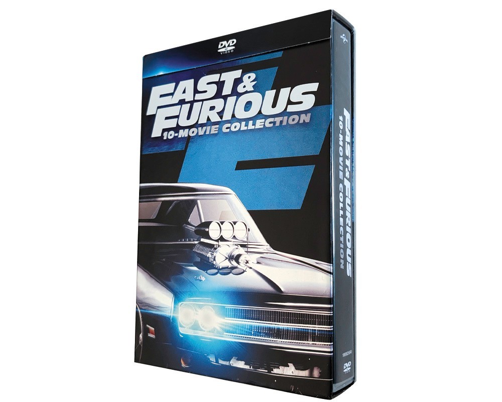 Fast & Furious 10-Movie Collection, Full DVD Release, Brand New