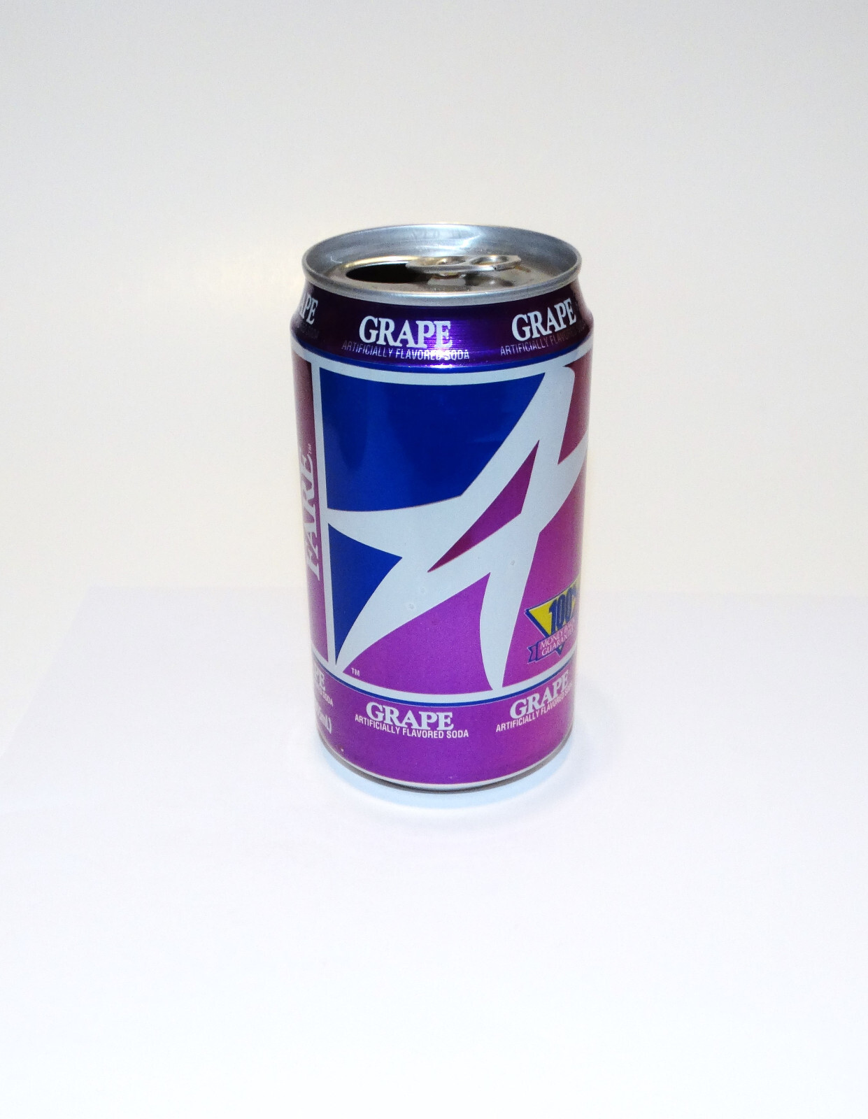 Grape Soda Can K Mart TROY MI American Fare