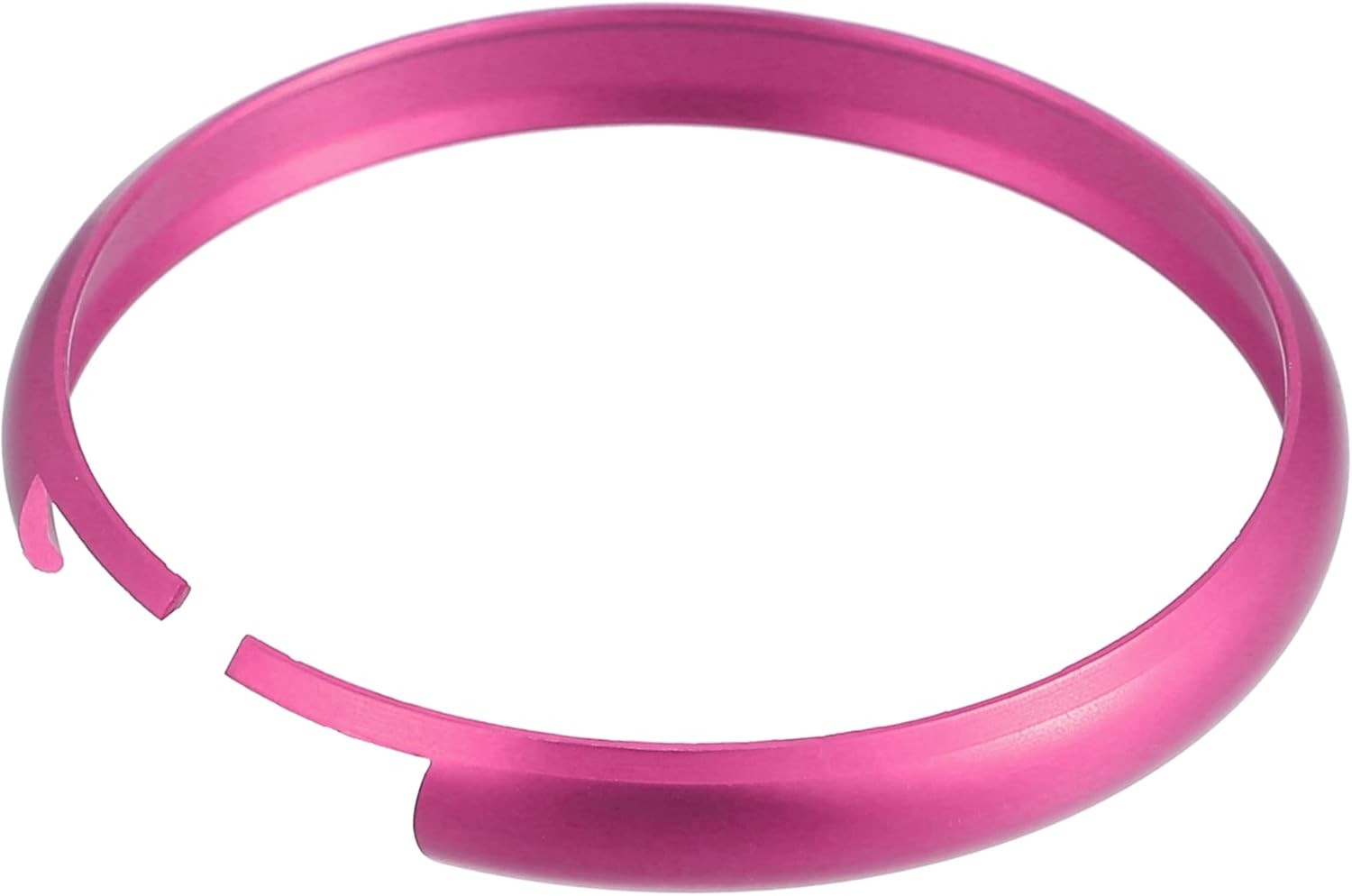 Aluminum Alloy Car Remote Key Fob Cover Shell Case for Smart Key - Color: Pink