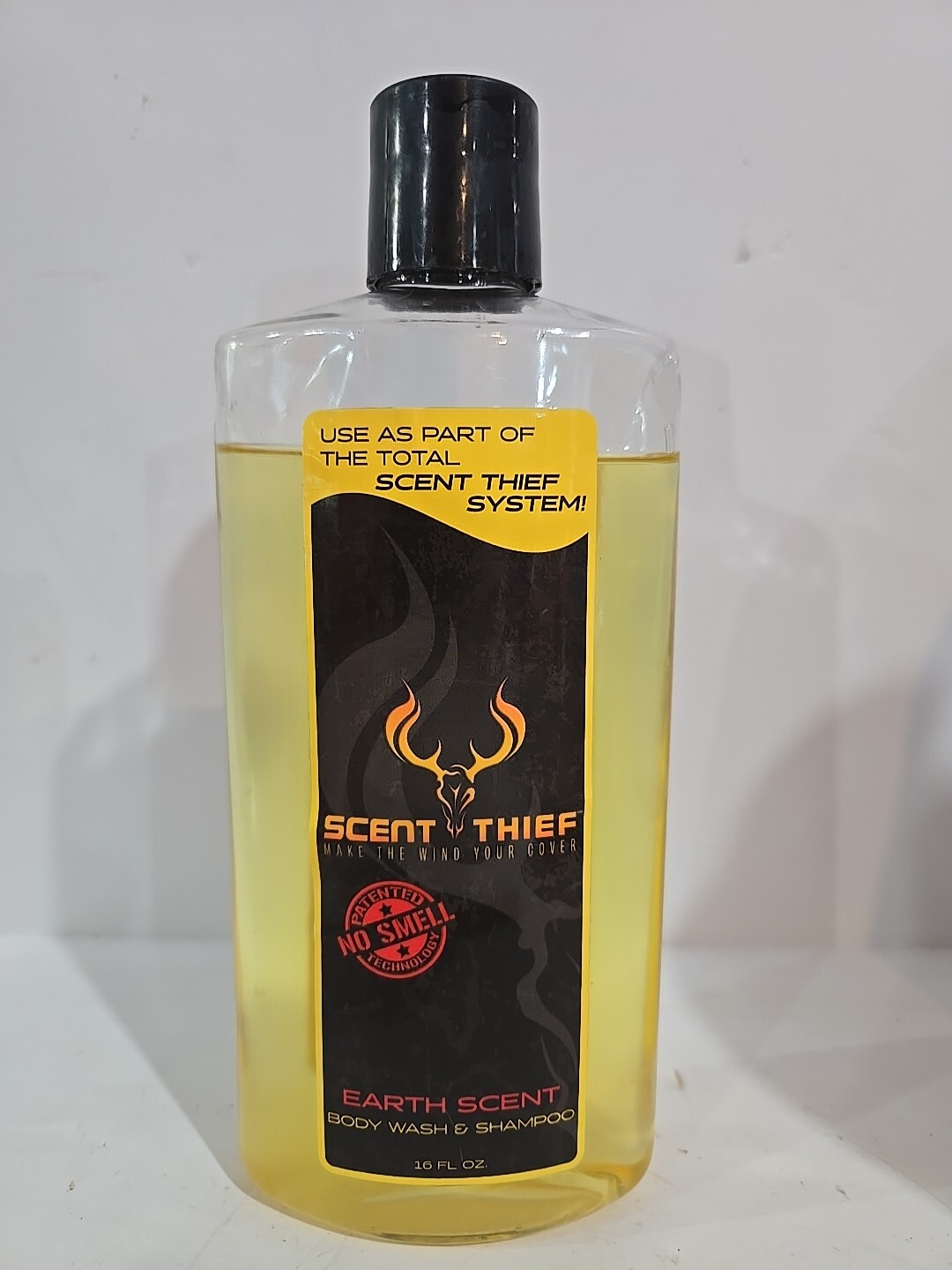 Scent Thief Body Wash & Shampoo 16 oz Earth Scent No Smell Hunting Elimnator