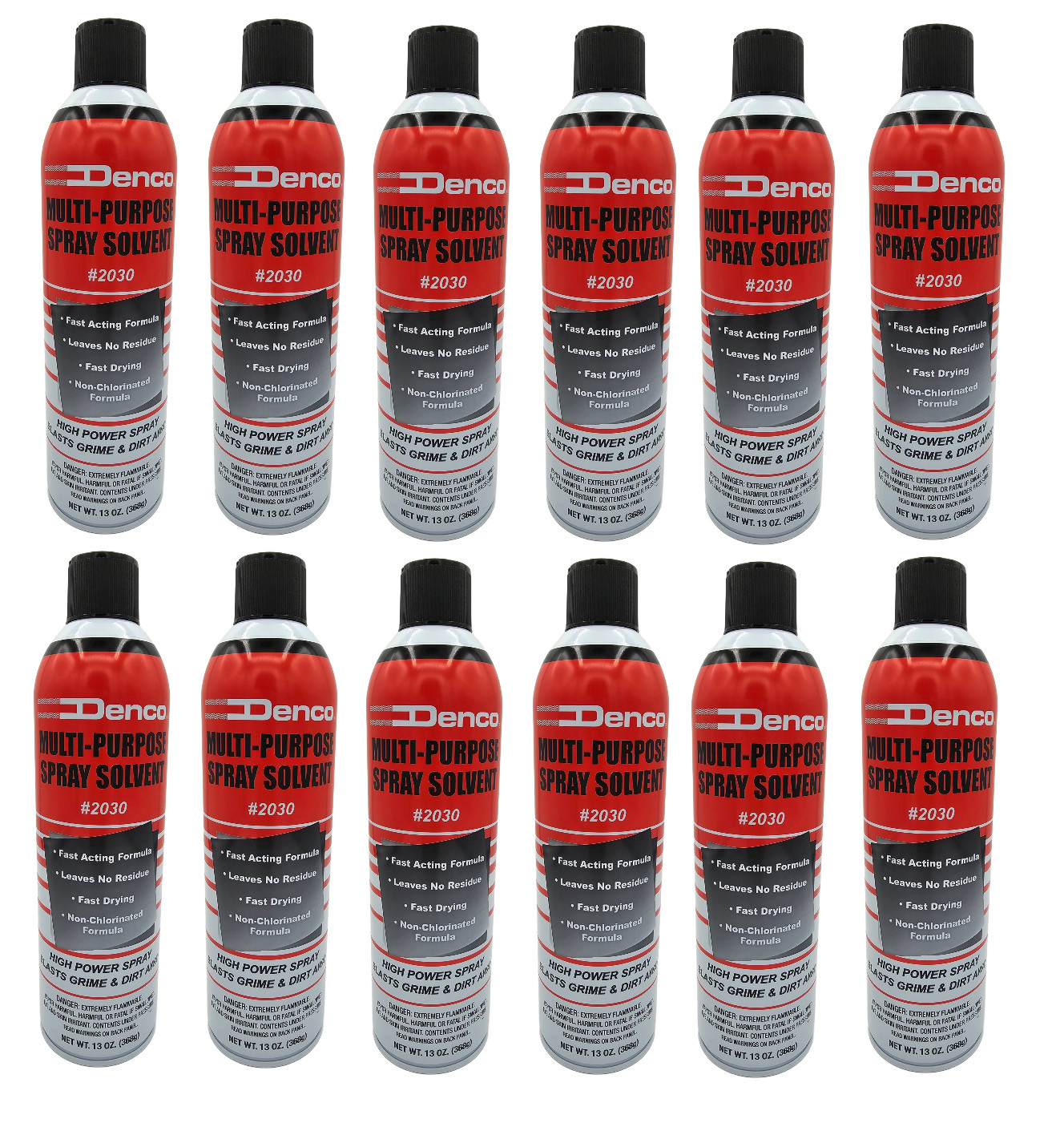 #2030 Denco Multi-Purpose Spray Solvent - 13 OZ Can - Grease Busting
