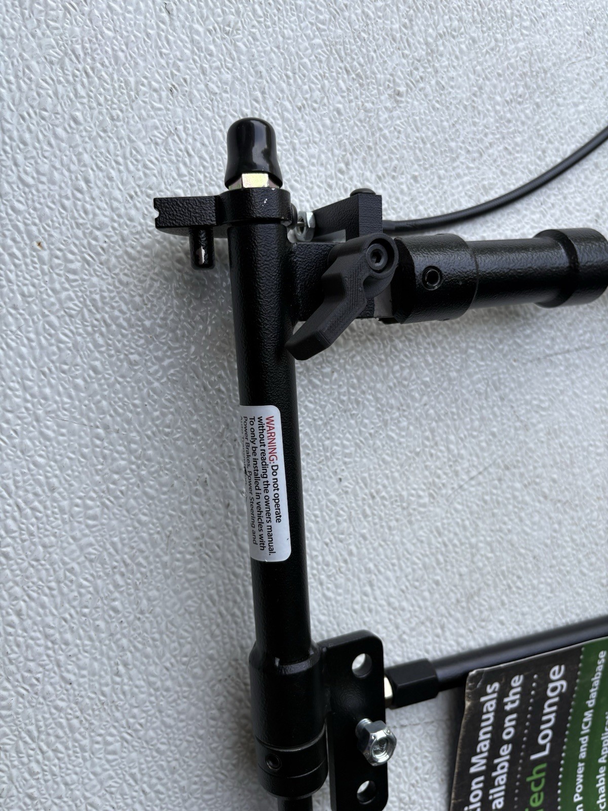 Push/ Rock Sure Grip handicap driver hand controls for Right hand