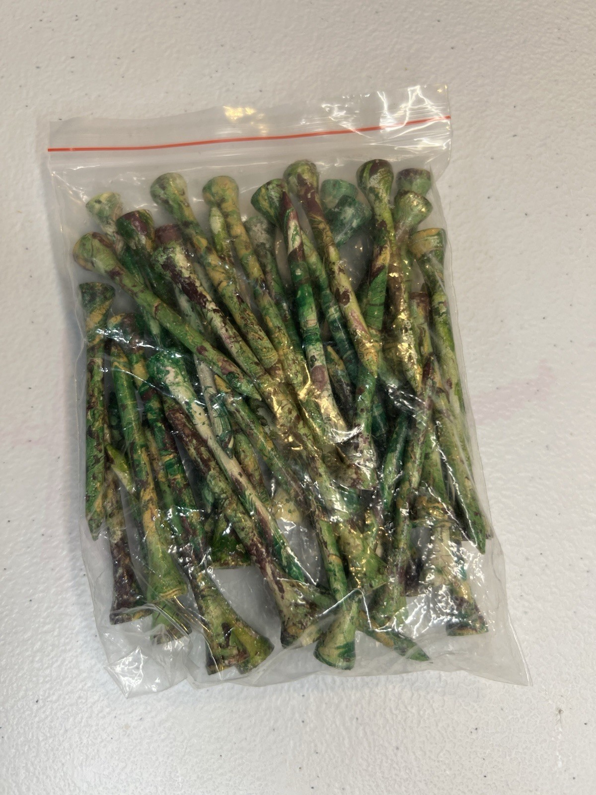Camouflage Bamboo Golf Tees 50 Ct 70mm B5