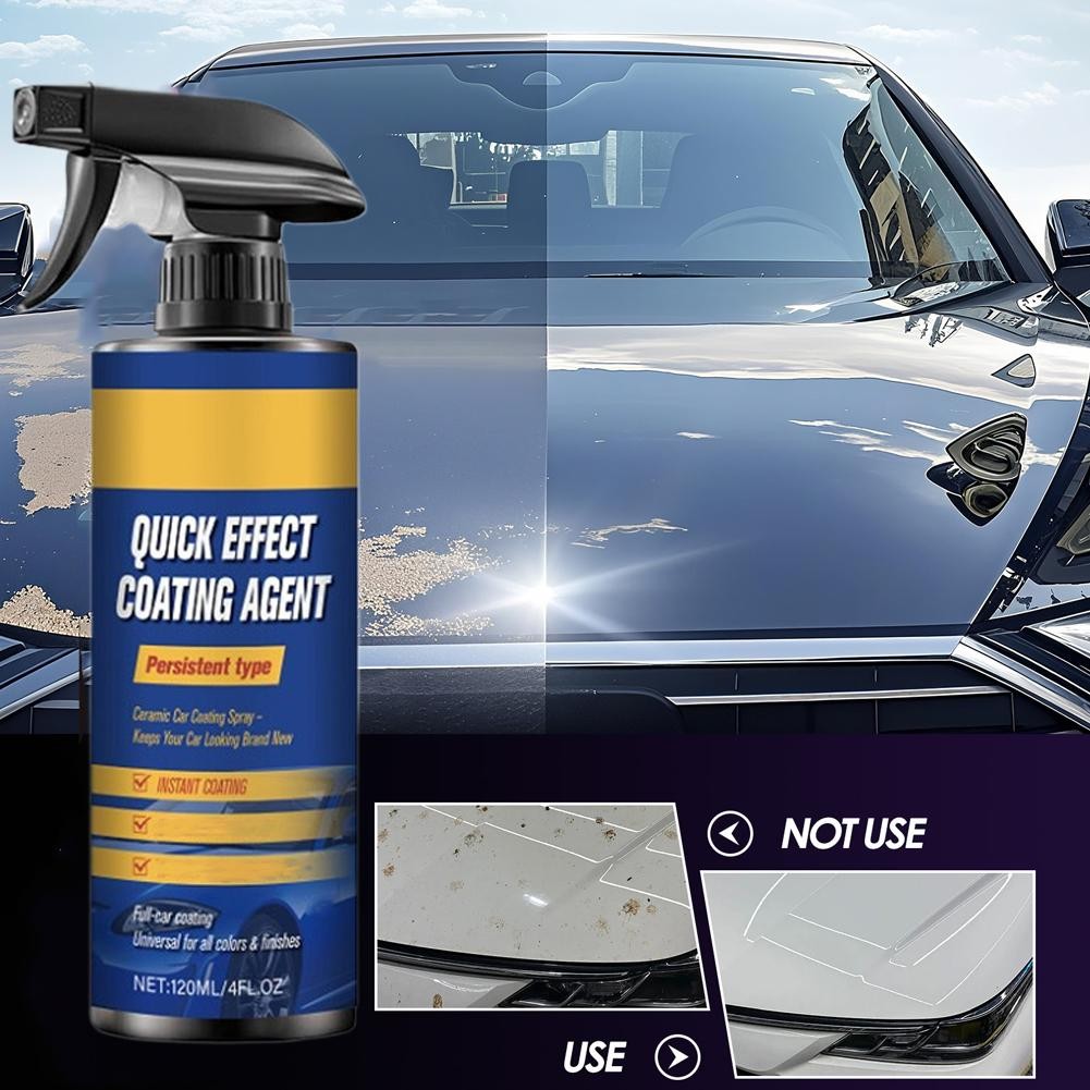 2X Sopami Spray Car,Car Polish,Quick E Ffect Coating Agent,Rep AirsScratches