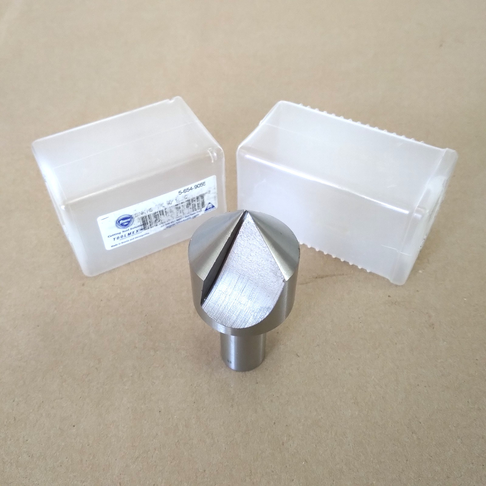 1-1/2X3/4 90° HIGH SPEED STEEL COUNTERSINK, 5-654-9055, 3-1/2" OAL, ITEM A