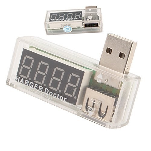 10PCS USB Charger Doctor Voltage Current Meter Battery Tester Power Detector W