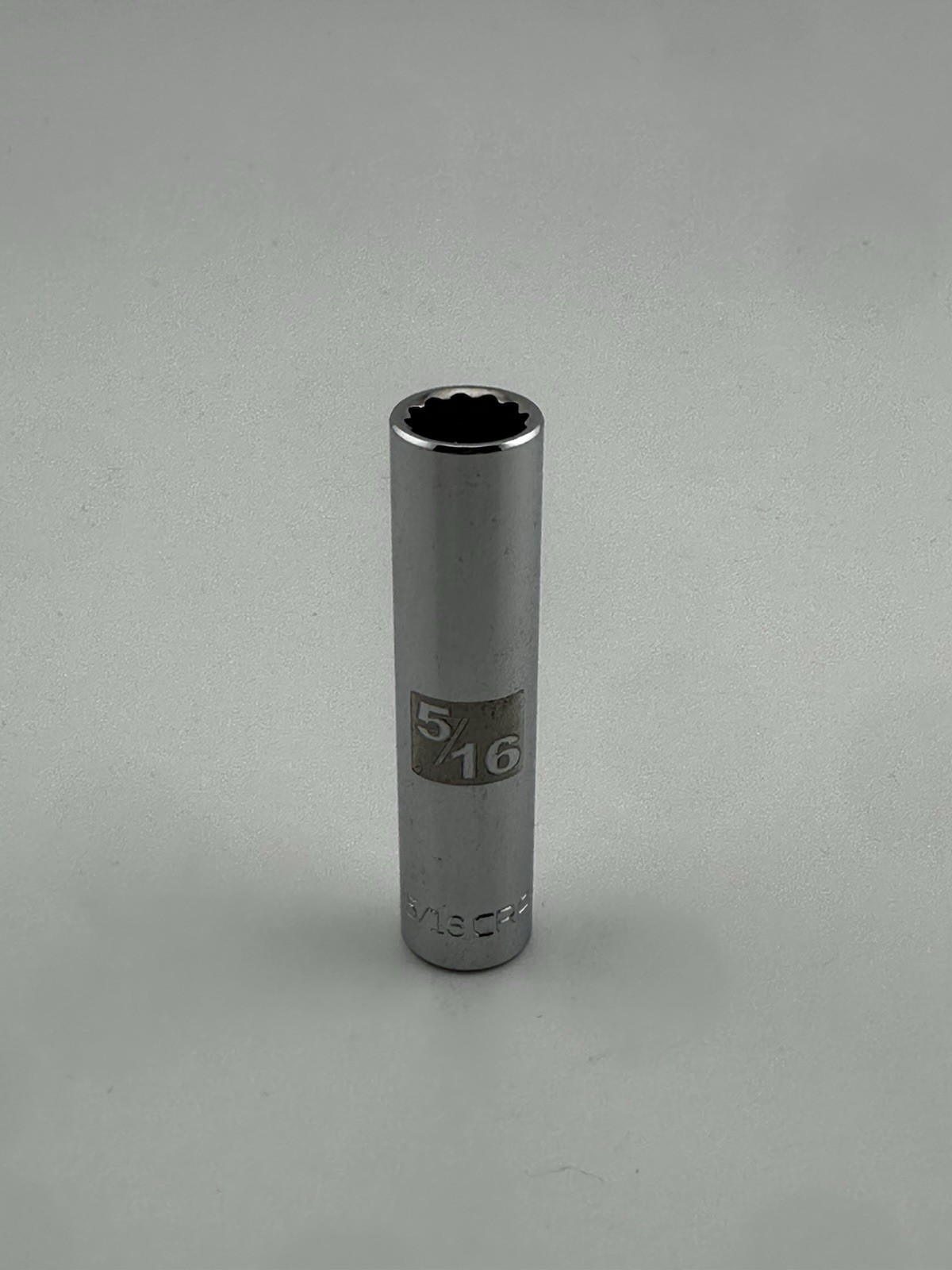 Craftsman 5/16" Deep Well Socket 12 Point 1/4" Drive 50614 Easy Read. 317