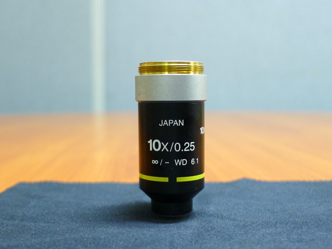 NIKON 10x / 0.25  ∞/- WD 6.1 CFI Microscope Objective Lens