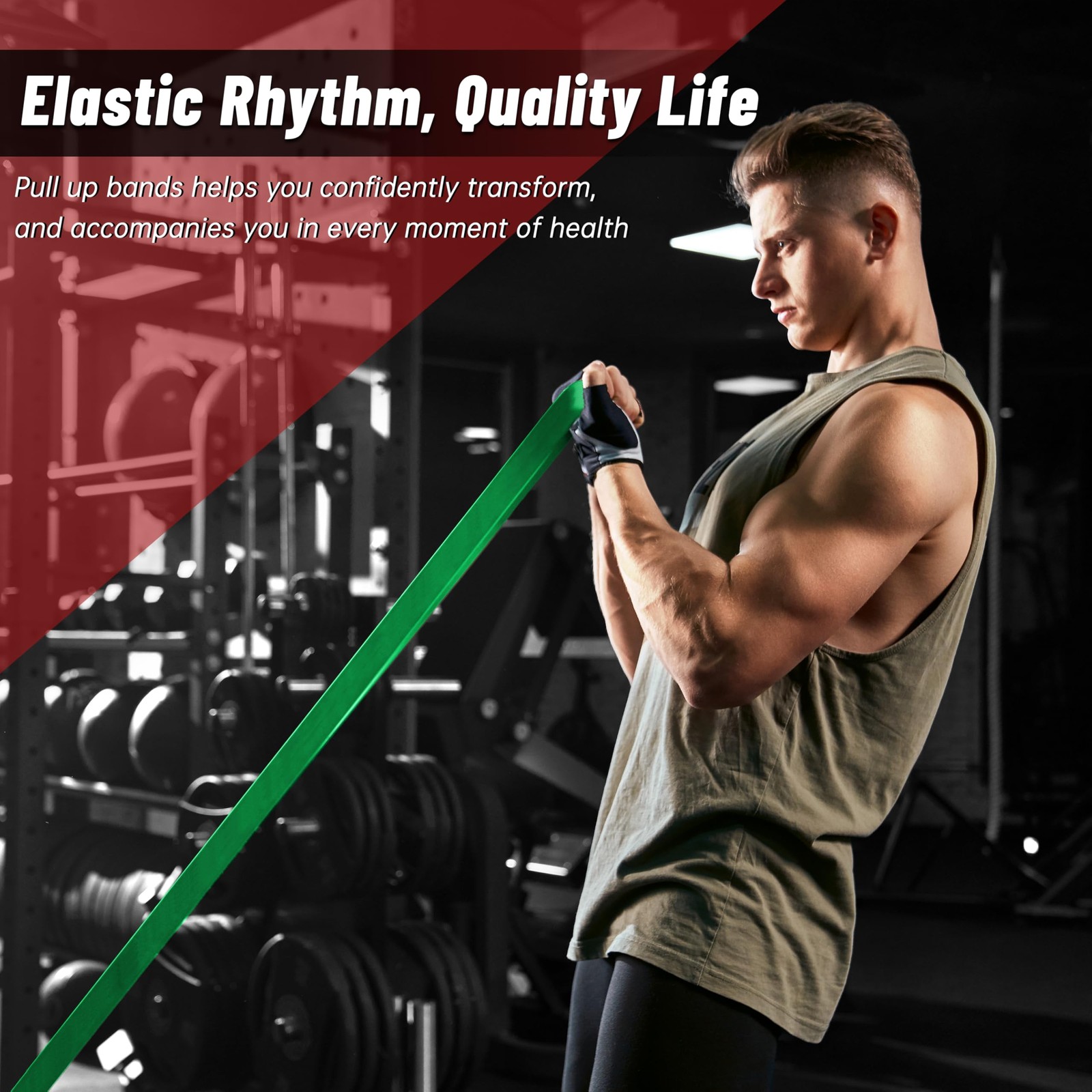 Pull Up Assistance Bands, 5-level Resistance Bands For Working Out, Pull Up