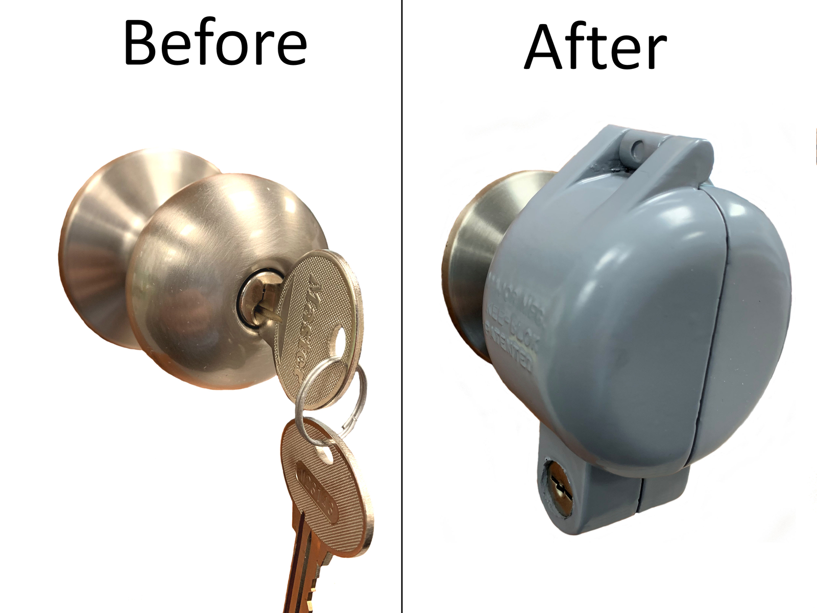 Major Manufacturing A100 KEE-BLOK, for Knob, Keyed Different