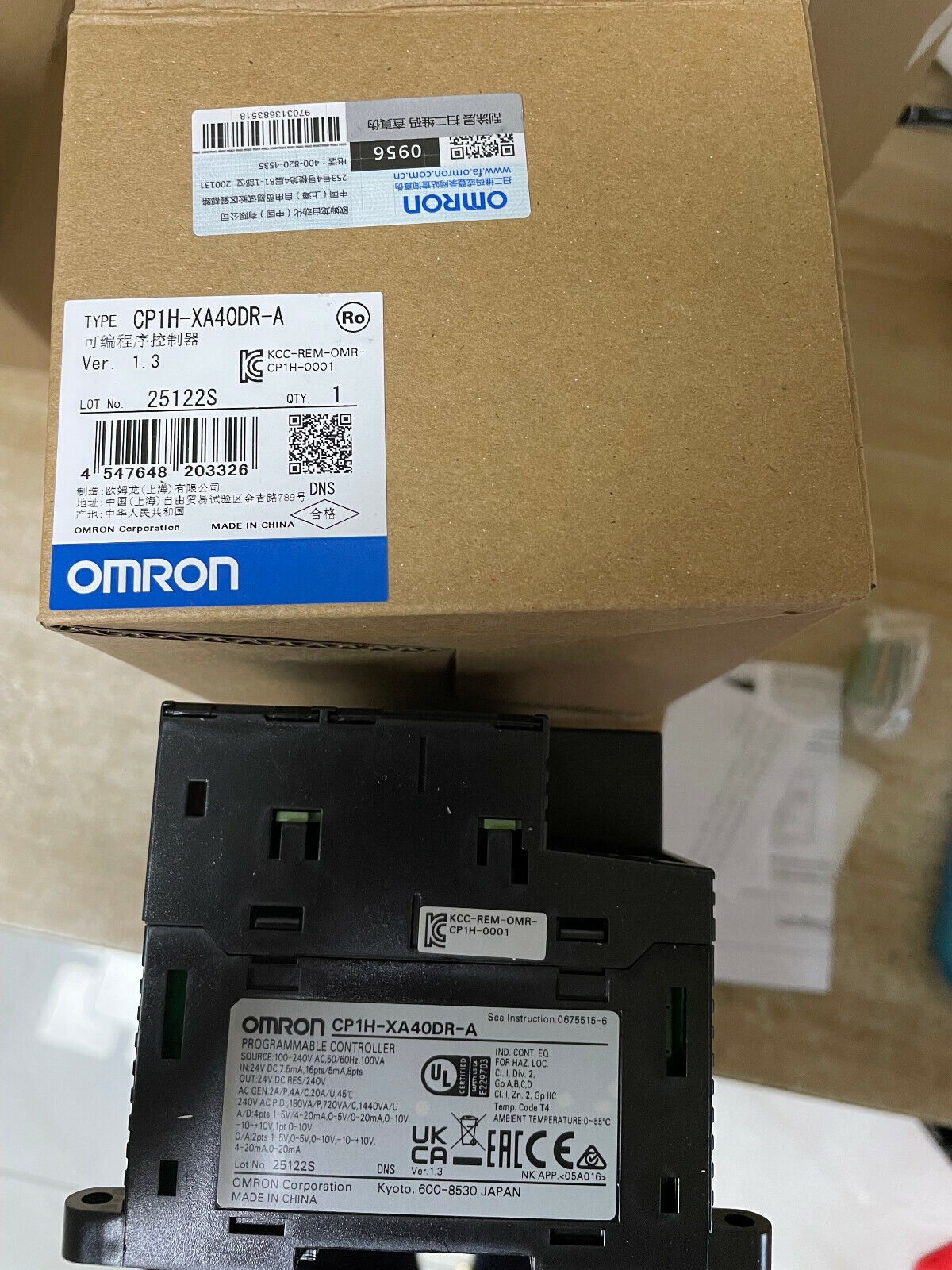 1PC New OMRON CP1H-XA40DR-A CP1HXA40DRA PLC Expedited Shipping