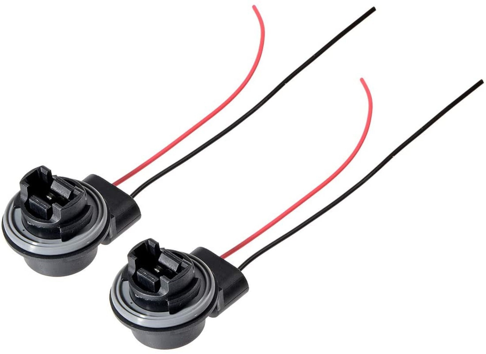 Universal Pigtail Wire Female Socket 3156 Two Harness Back Up Reverse Replace OE