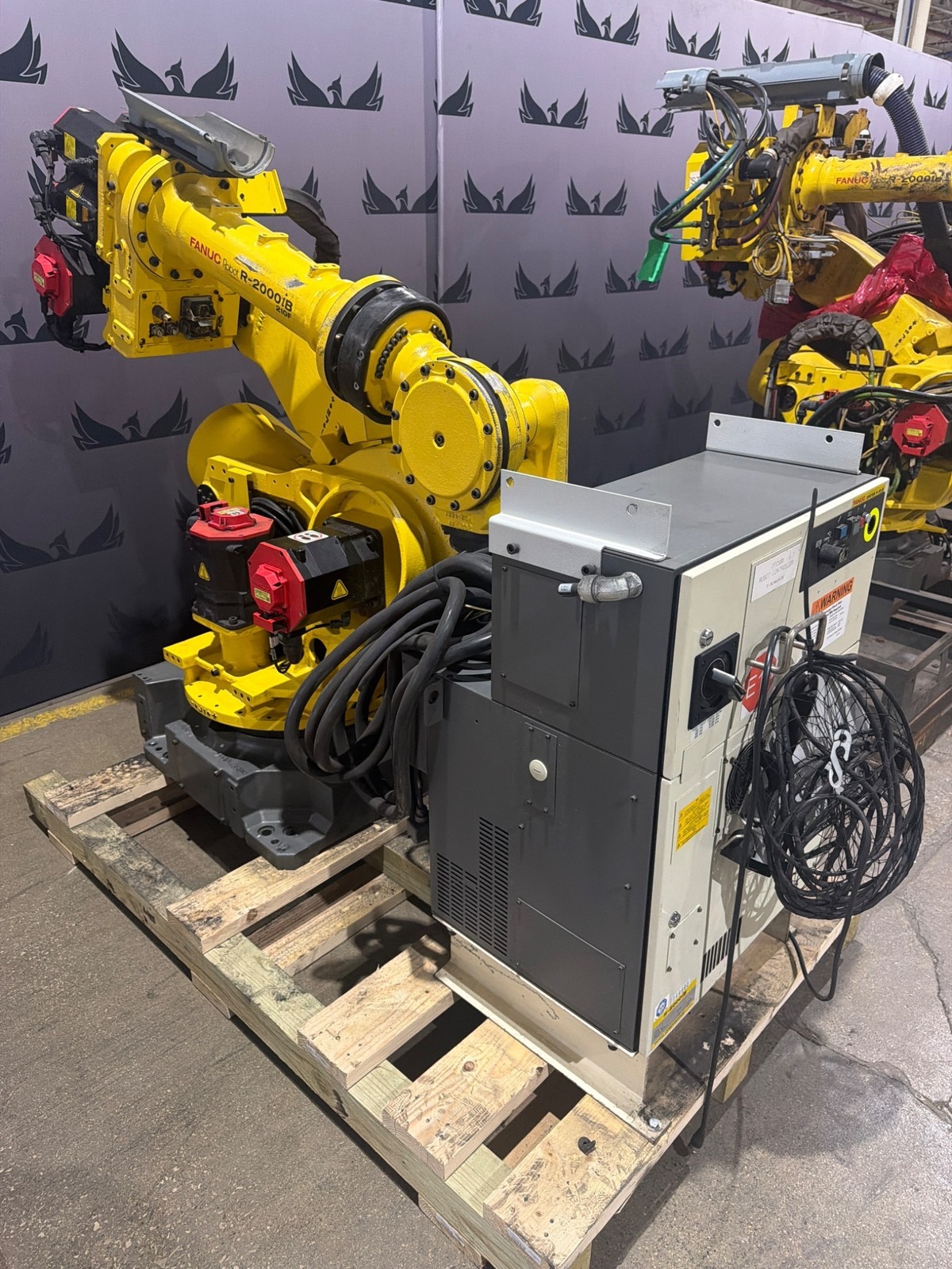FANUC R-2000iB/210F Complete w/ R-30iB Controls USED