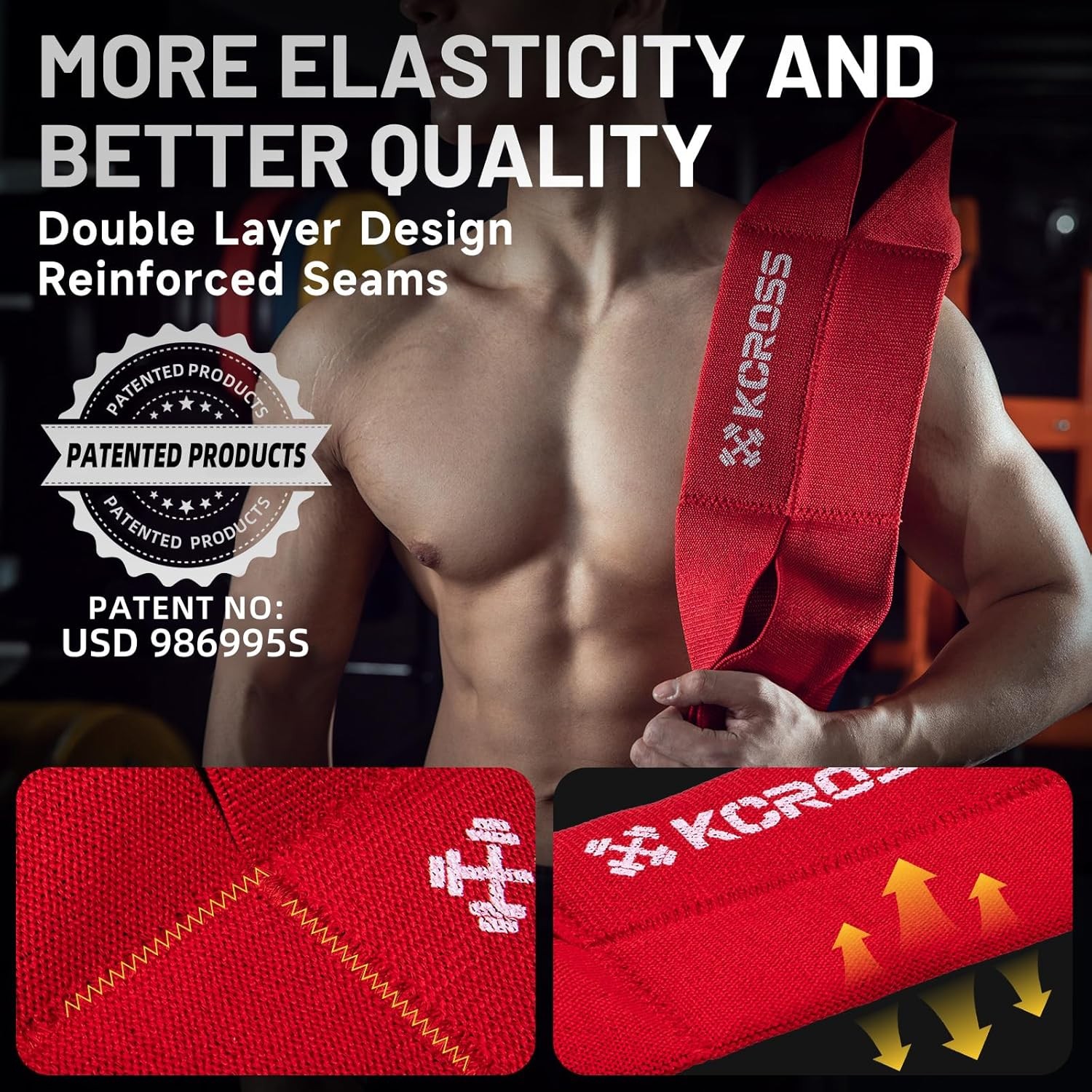 Bench Press Band for Men and Women, Weight Lifting Bench Press Band, Push Up ...