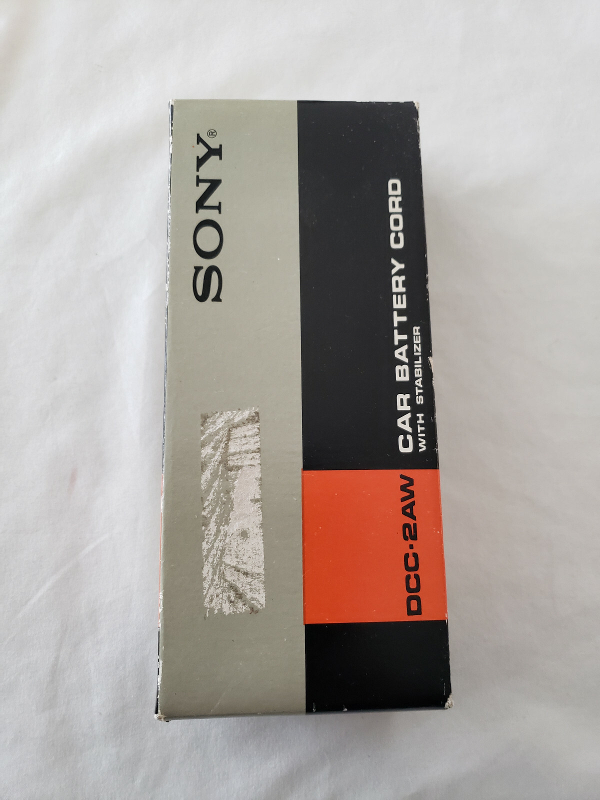 Vintage - Sony - Car Battery Cord W Stabilizer DCC-2AW in Original Box NEW