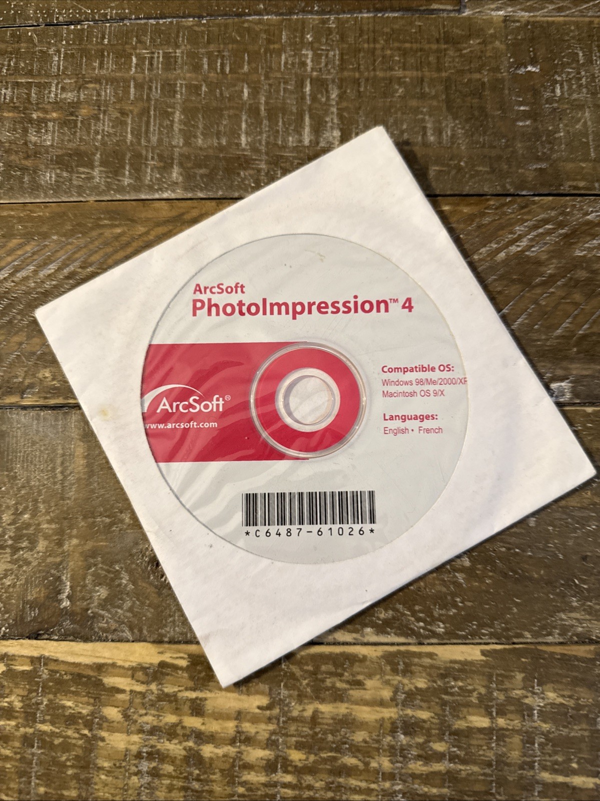 ArcSoft Photo Impression 4 PC Cd Rom