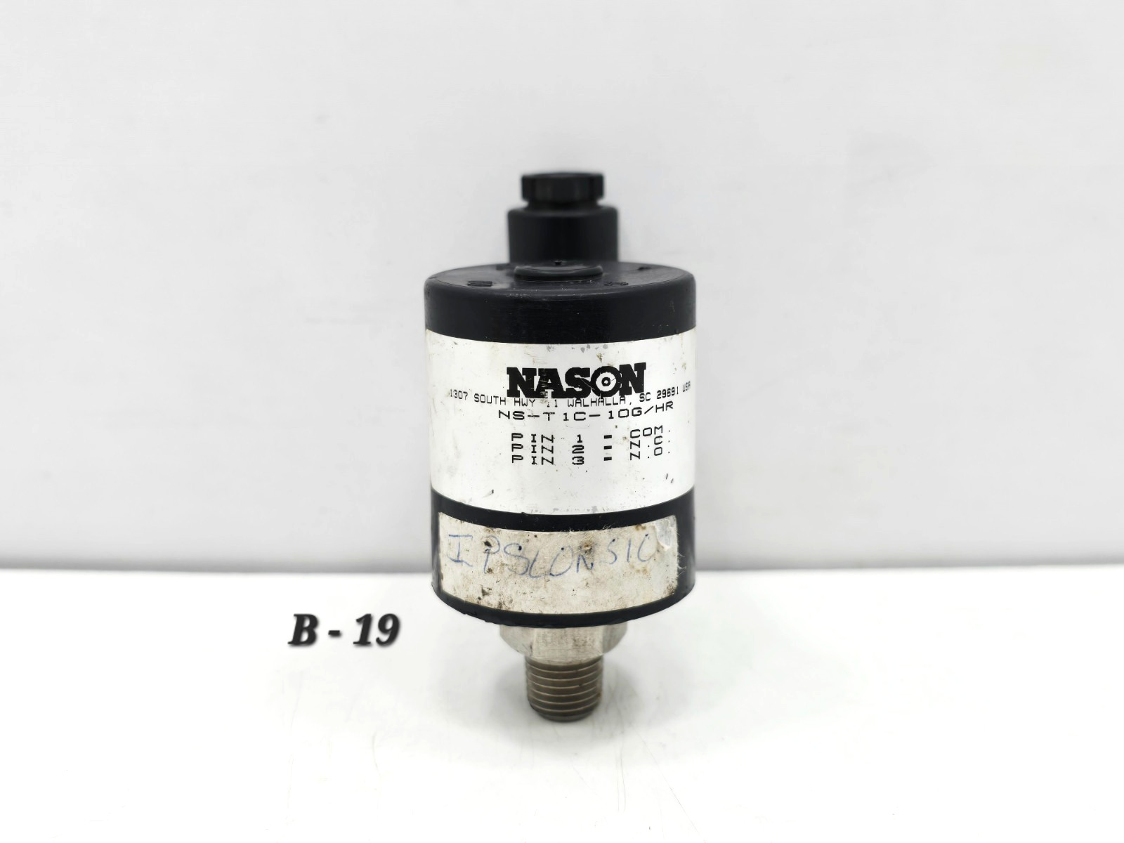NS-T1C-10G/HR NASON HIGH PRESSURE SWITCH