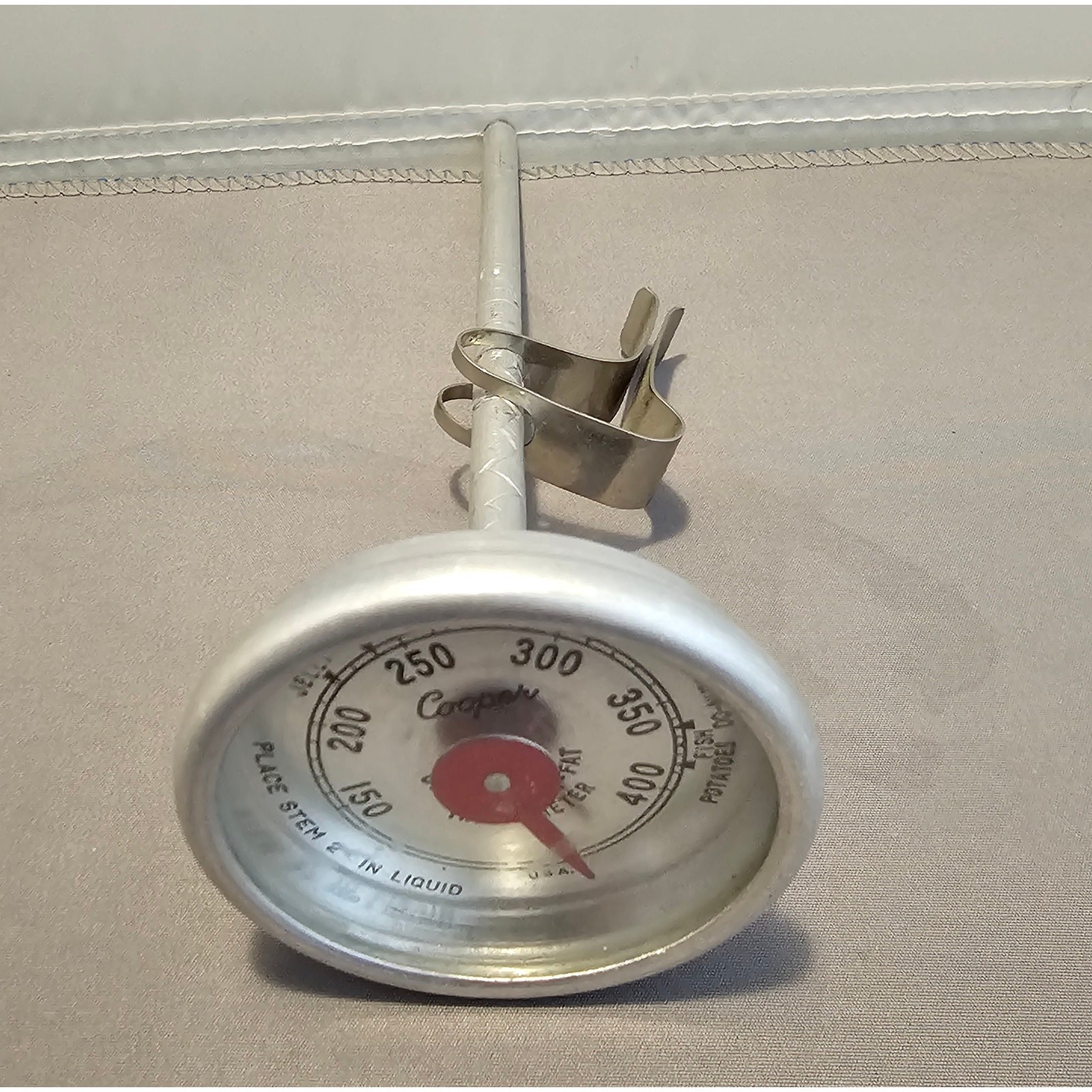 Vintage Cooper Candy/Jelly/Fat Deep Frying Thermometer - USA