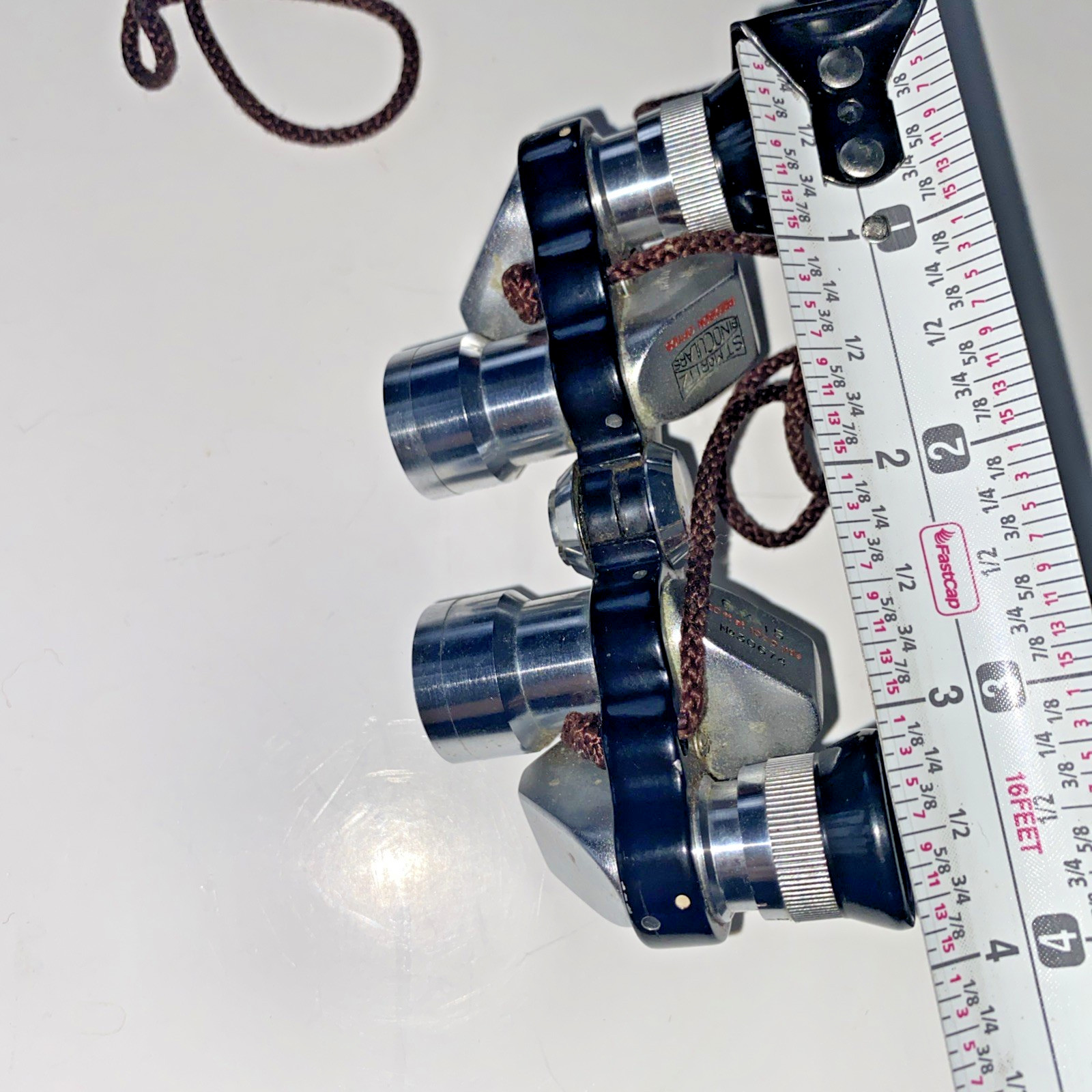 Vintage St. Moritz Binoculars Precision Optics 6x15 Compact