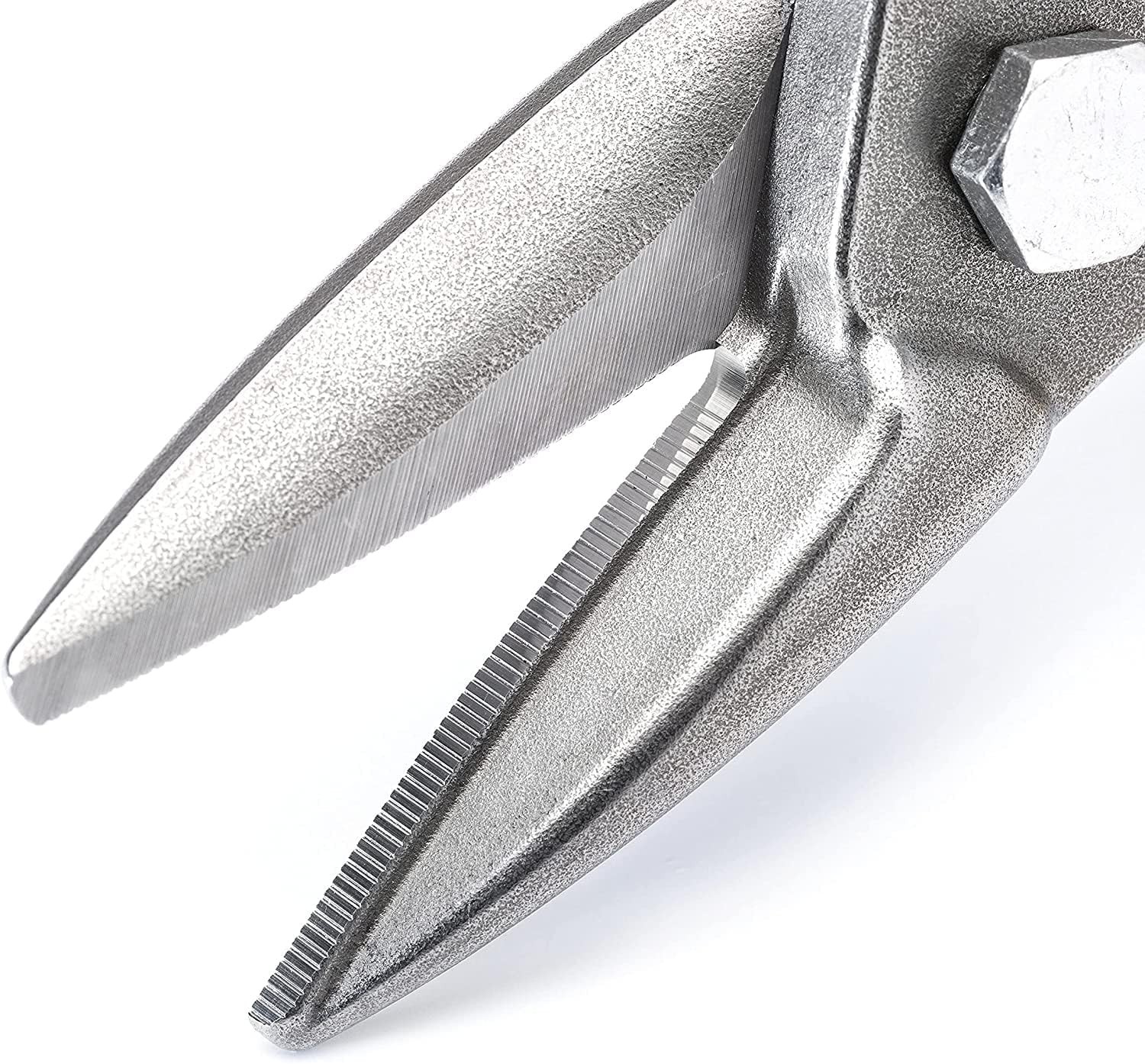 Durable 9.75 Inch MetalMaster Snips with Polished Finish for Precision Cuts