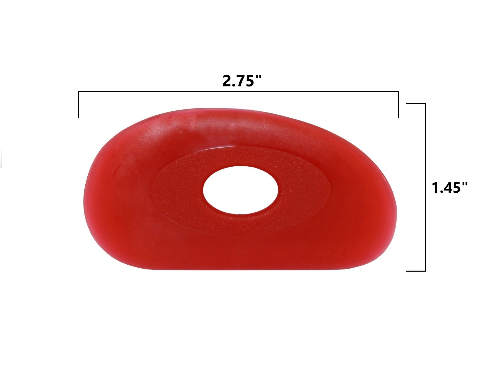 Soft Silicone Pottery Rib (Shape 0) - Ceramic Clay Sculpting Tool | 2 Pack