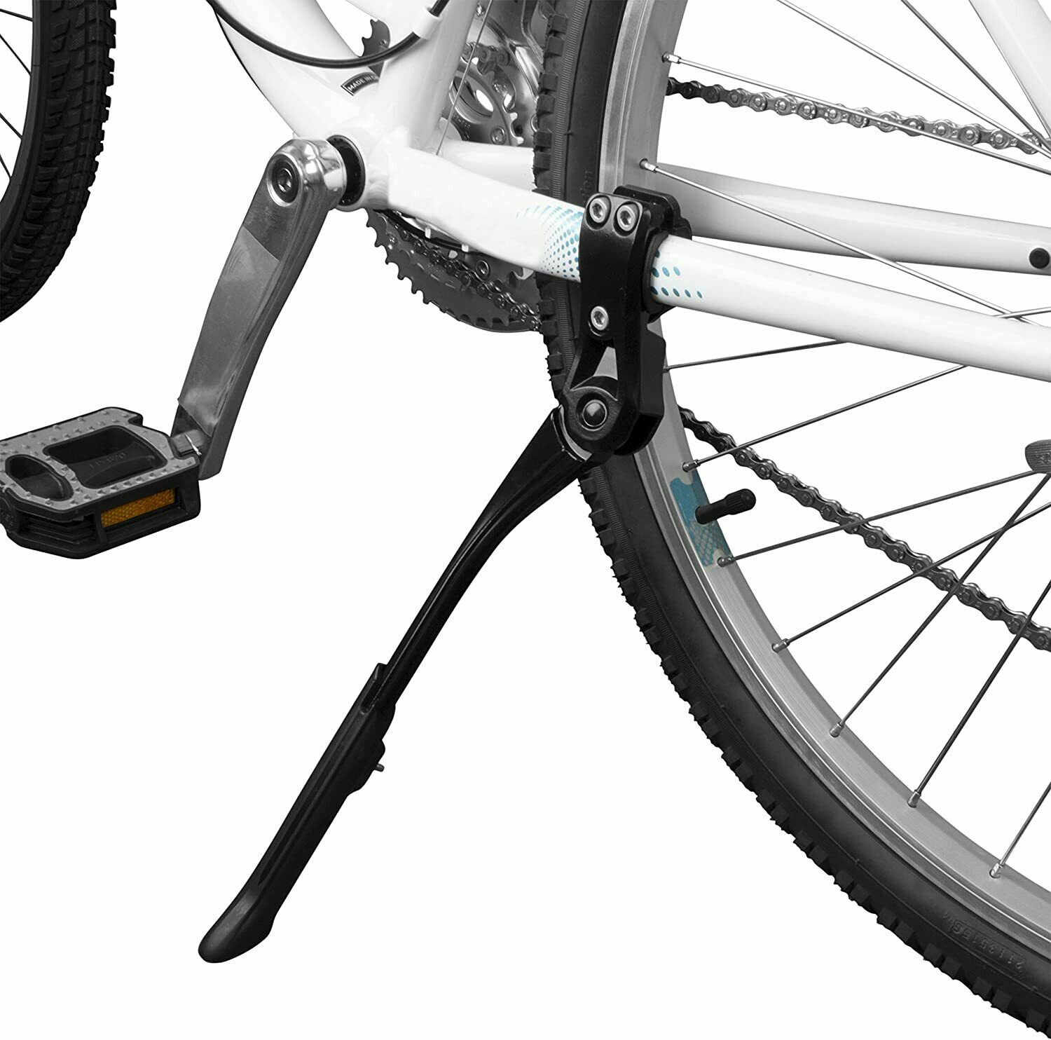 BV Bike Kickstand Alloy Adjustable Height Rear Side Bicycle Single Leg *NEW*
