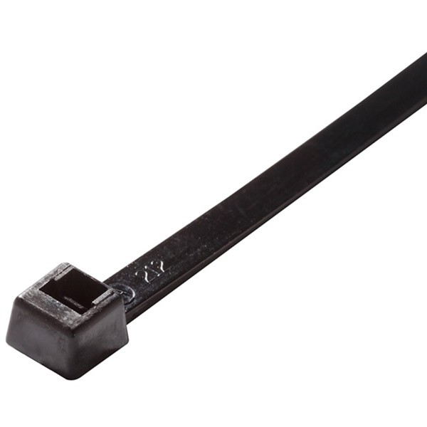 ACT Intermediate Cable Ties, 5", UV Black, 100/Pkg (AL-05-40-0-C) ACT Accurate
