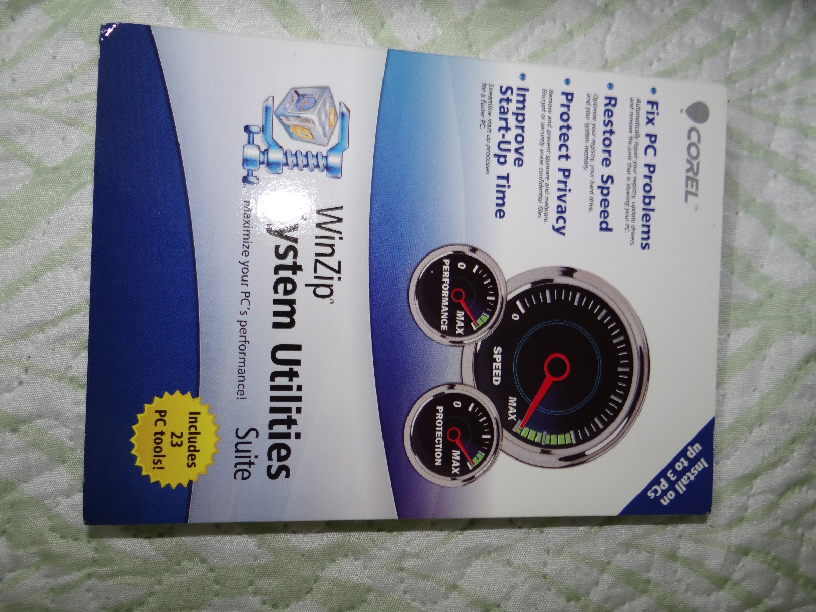 WinZip System Utilities Suite-- includes 23 PC Tools --NEW