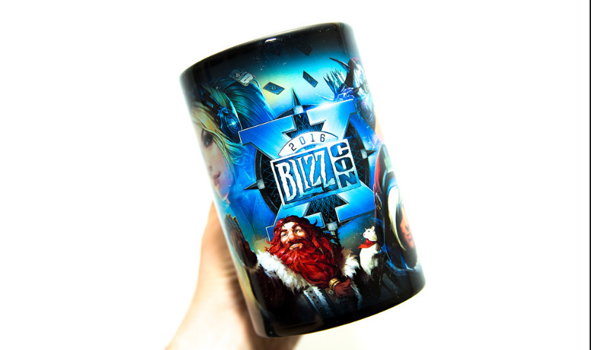 Blizzcon 2016 Collectable Key Art Coffee Large Size Ceramic Mug
