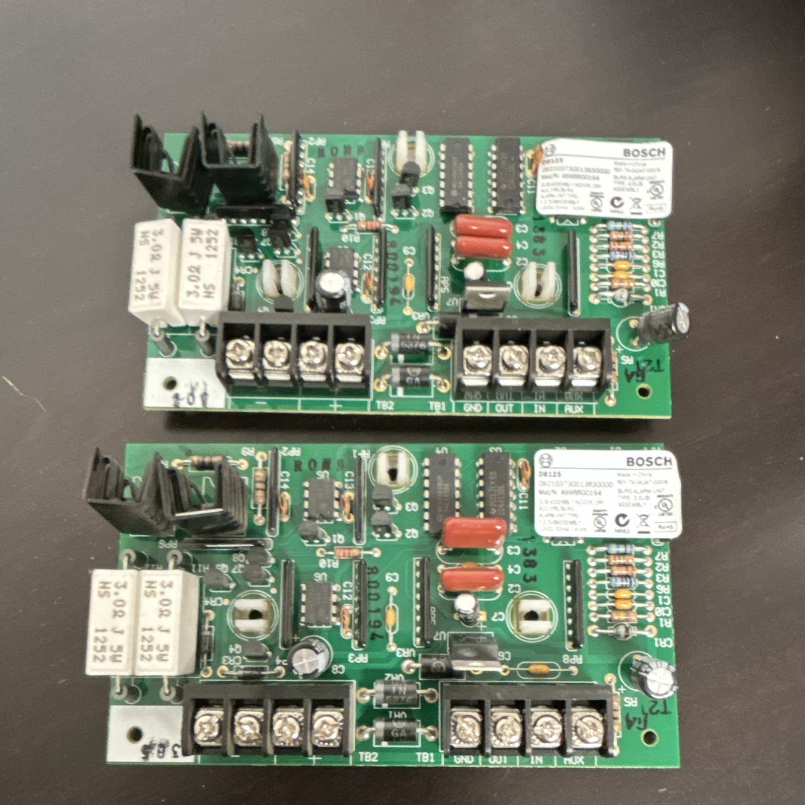 Bosch D8125 Alarm Interface Module Circuit Board 2x Control Panel Accessory
