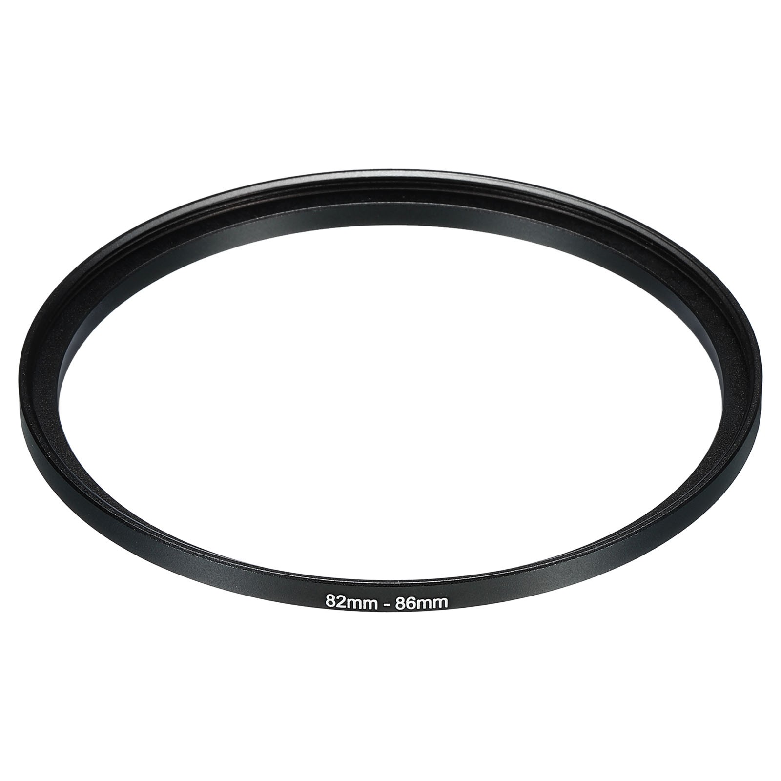 82mm-86mm Metal Step Up Ring Camera Lens Filter Aluminum Filter Adapter Black