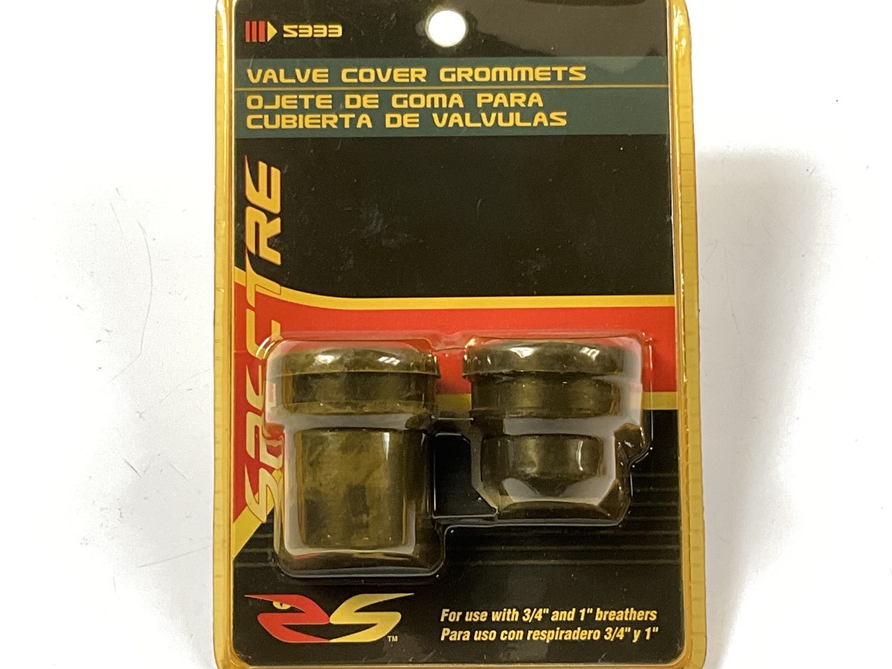 SPECTRE 5333 Baffled PCV Breather Rubber Grommets 1.250" OD