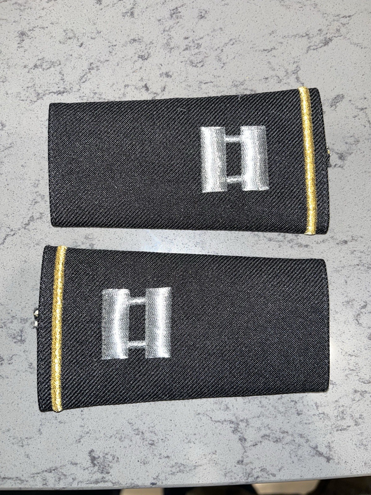 Army Service Uniform Captain Shoulder Marks