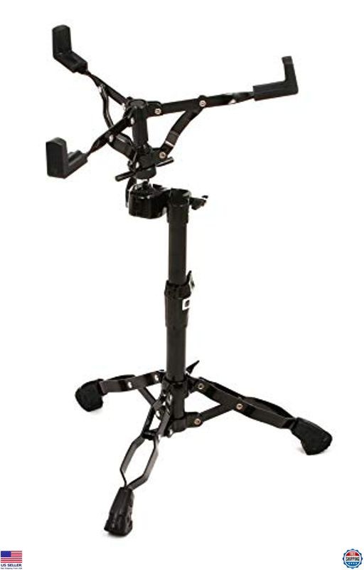 Mapex Armory Series Snare Stand - Adjustable Black Plated Metal Drum Hardware