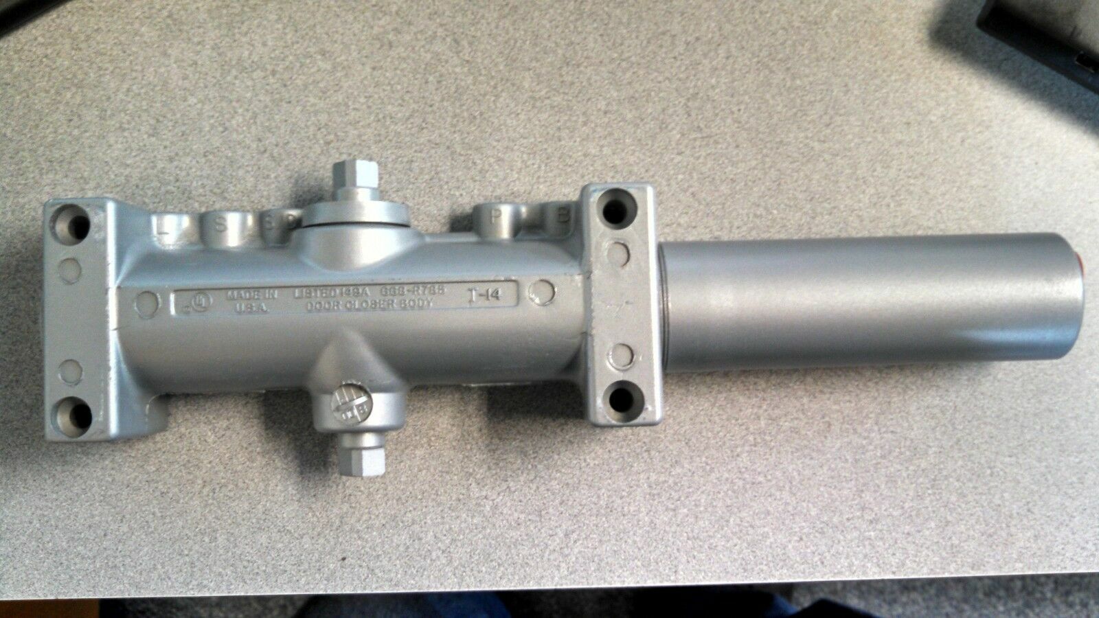 LOCKSMITH NORTON YALE 7705 ALUMINUM DOOR CLOSER BODY NOS HEAVY APPLICATION