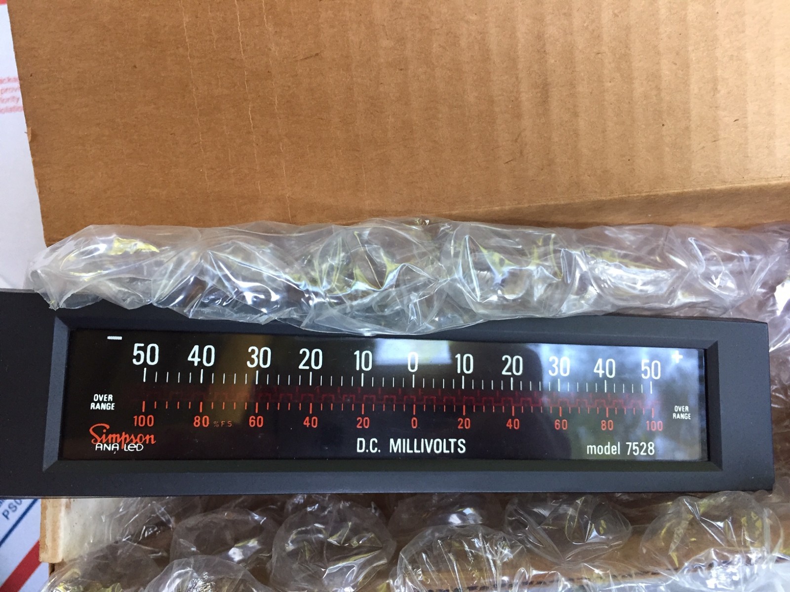 Simpson ANA/LED 7528 Meter NOS