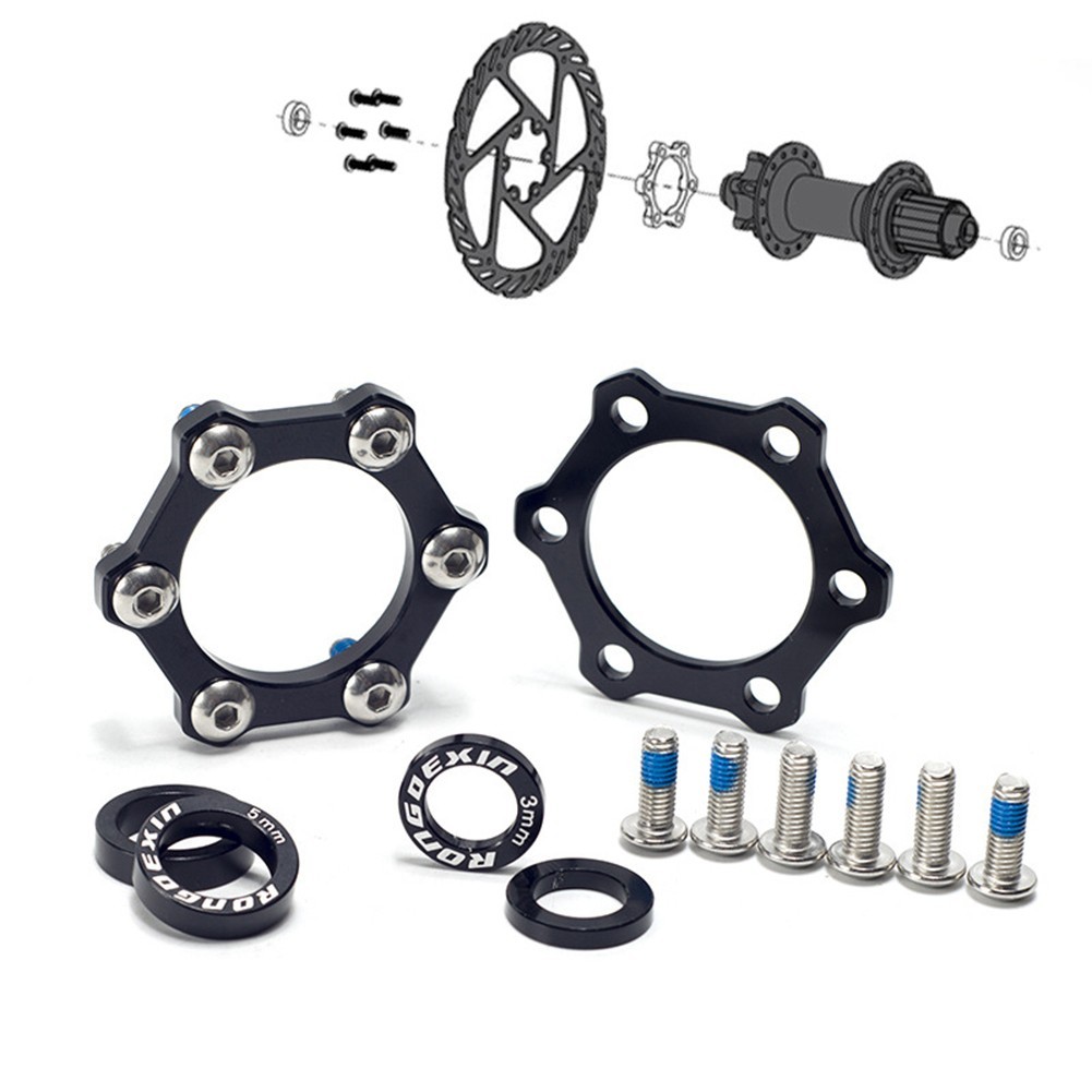 Cycling  for BOOST Hub Adapter Conversion Kit 9pcs/set Aluminum Alloy Black