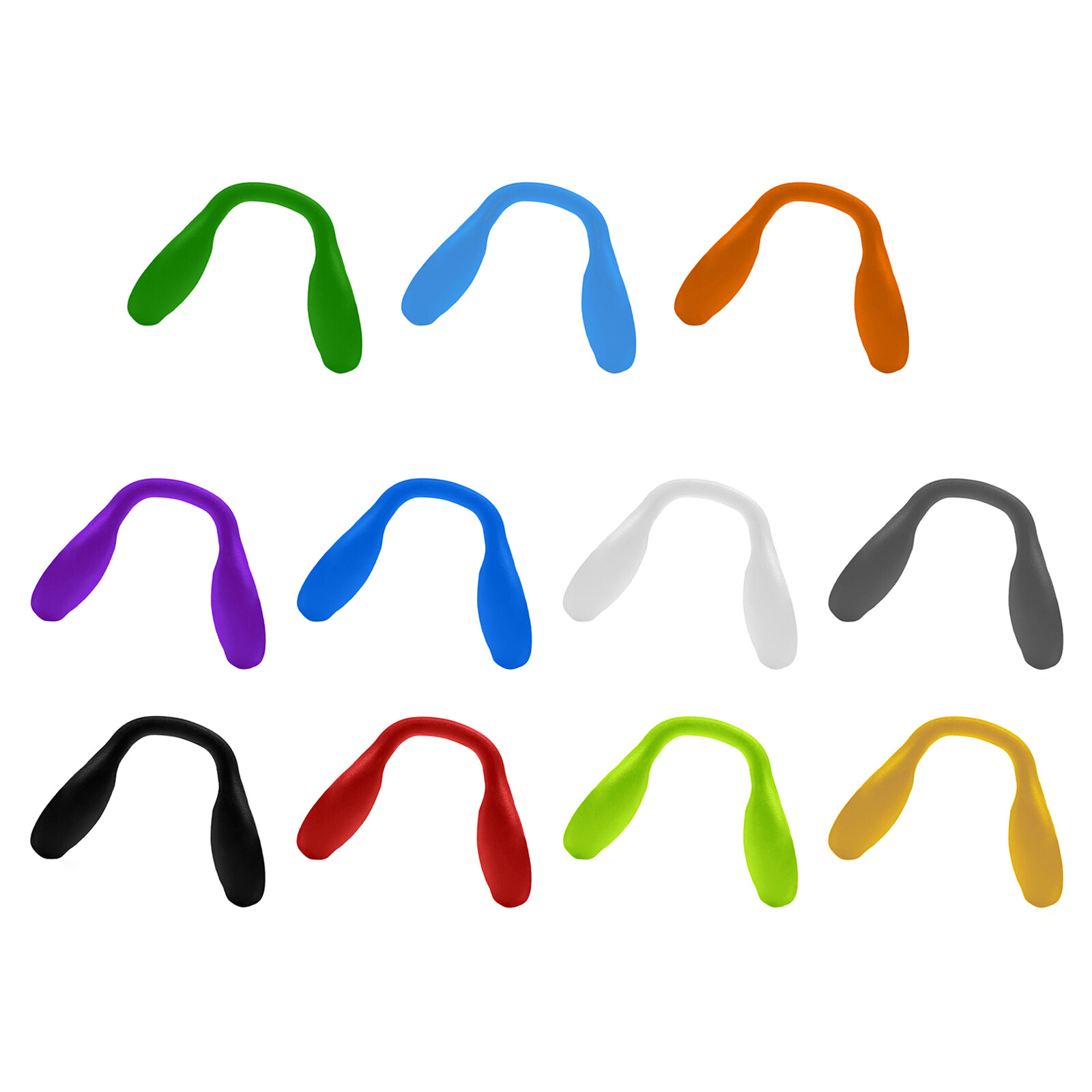 Replacement Silicone Nose Pieces Pads for-Oakley Split Shot - Options