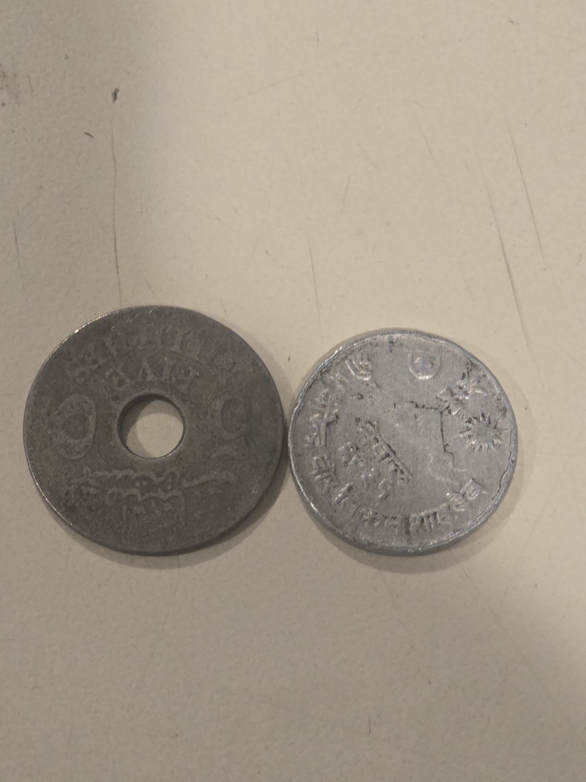 Old Collectible Coin Junk Drawer Lot Silver In Color Rare?