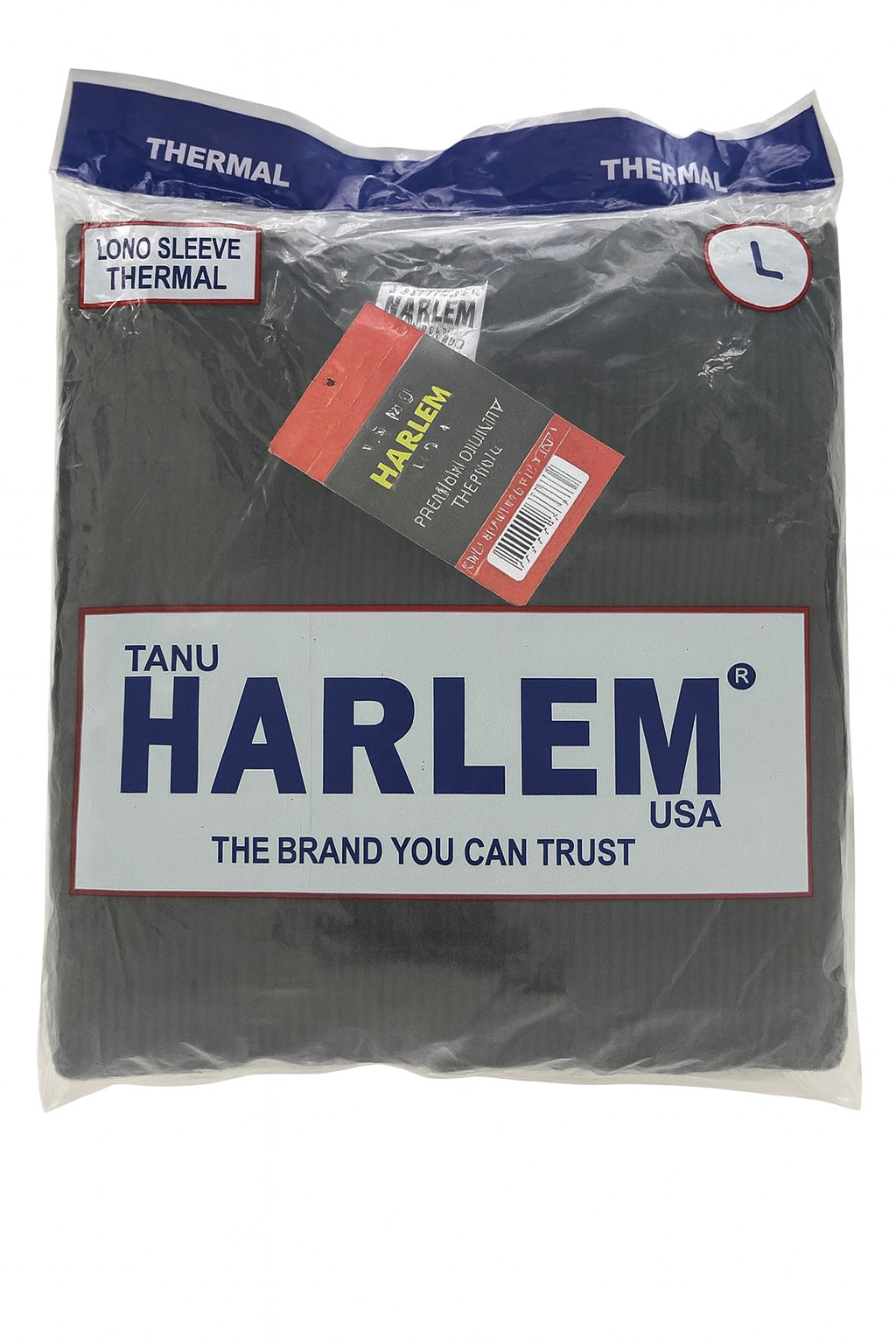 Thermal Men’s Shirts Harlem Long Sleeve – Size M (1 Black + 1 White) | $29.99