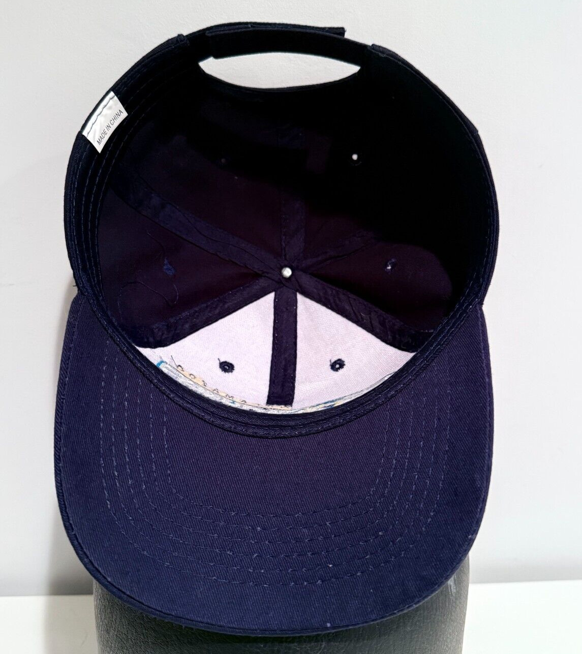 Kalamazoo Growlers Stadium Giveaway Strapback Adjustable Hat Navy/White